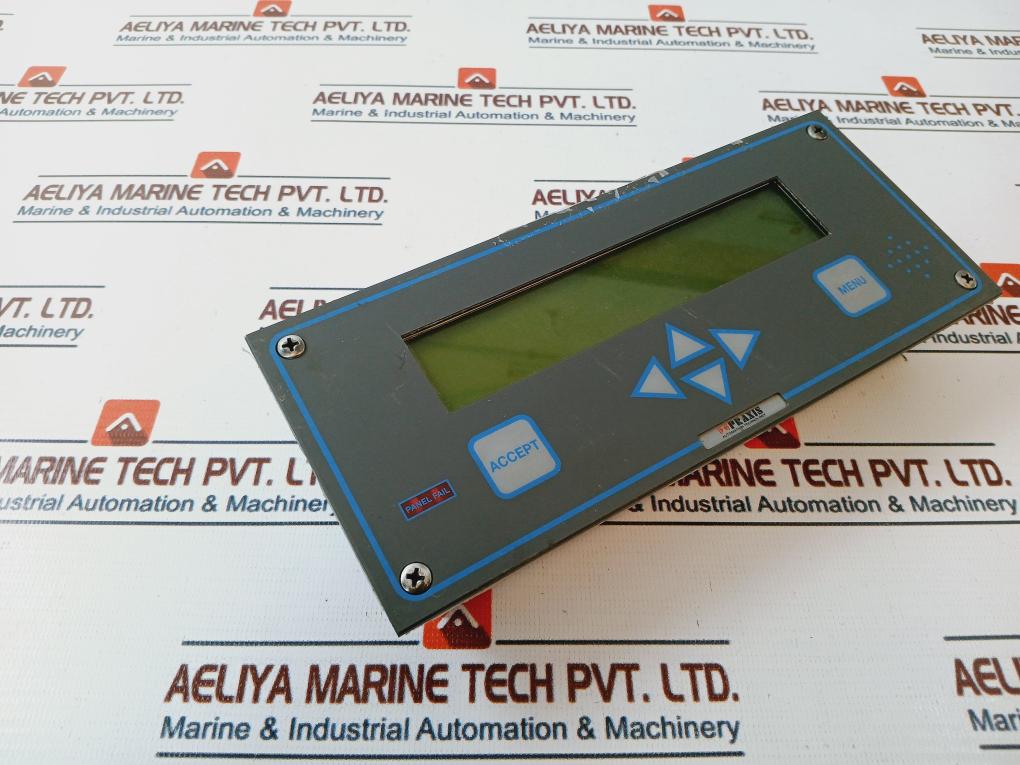 Praxis 98.6.021.602 Automation Monitoring Panel Rev DAA