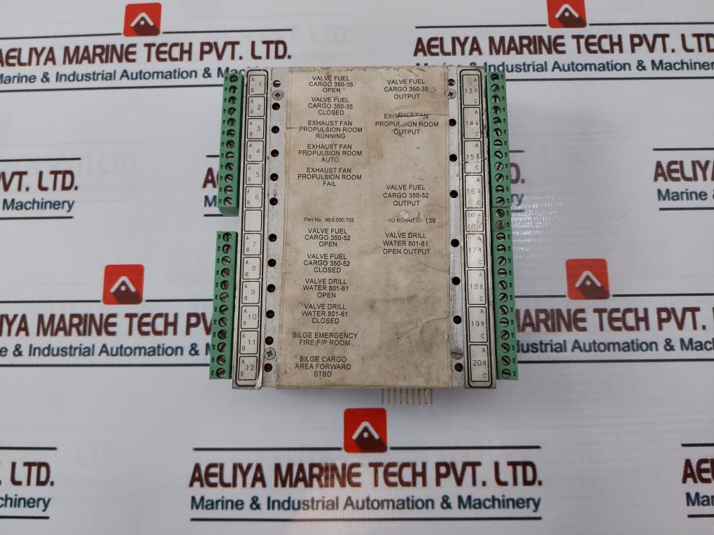 Praxis 98.6.030.702 Din-i/O Module Rev: D