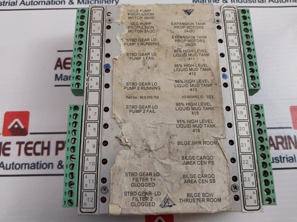 Praxis 98.6.030.702 I/o-module Rev: C
