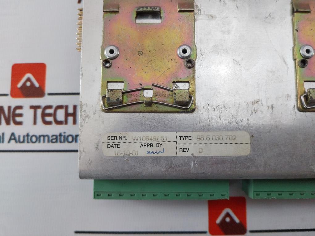 Praxis 98.6.030.702 Rev. D I/O Module