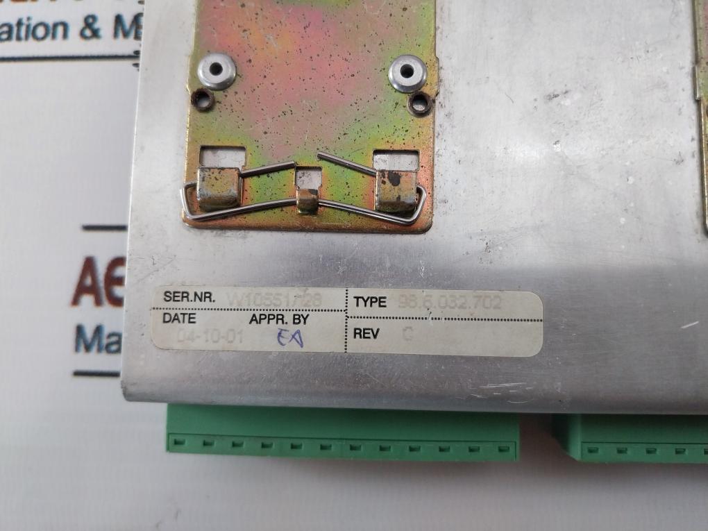 Praxis 98.6.032.702 I/O Module Pcb 20.2.610.710 Rev. C