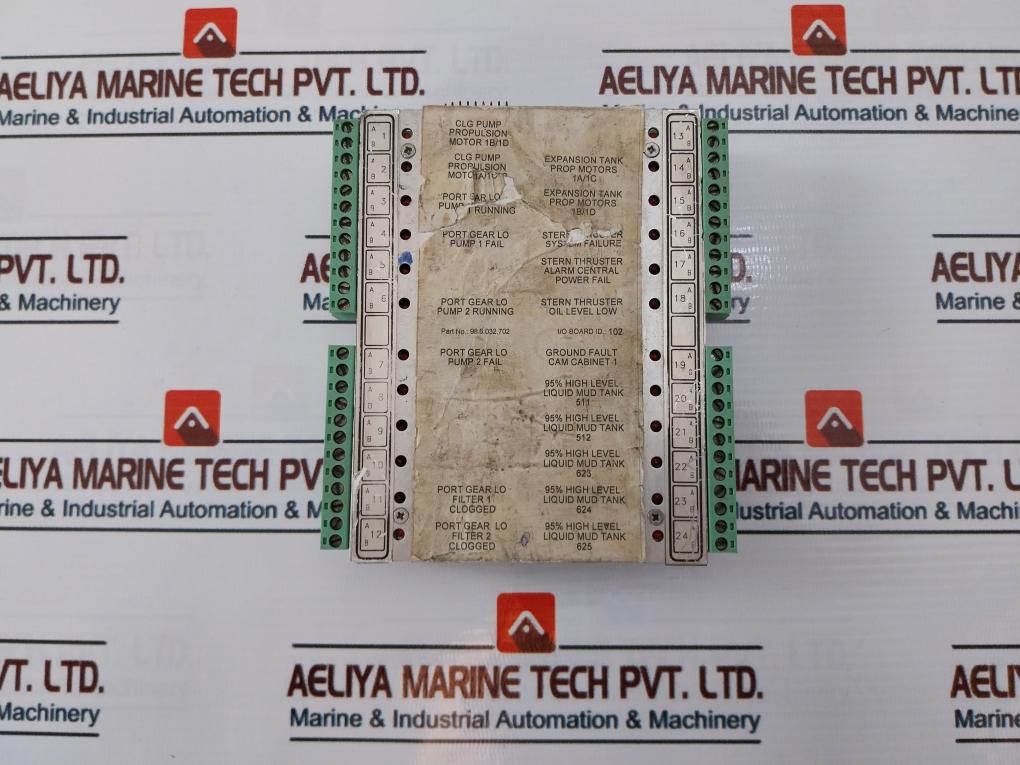 Praxis 98.6.032.702 I/O Module Pcb 20.2.610.710 Rev. C