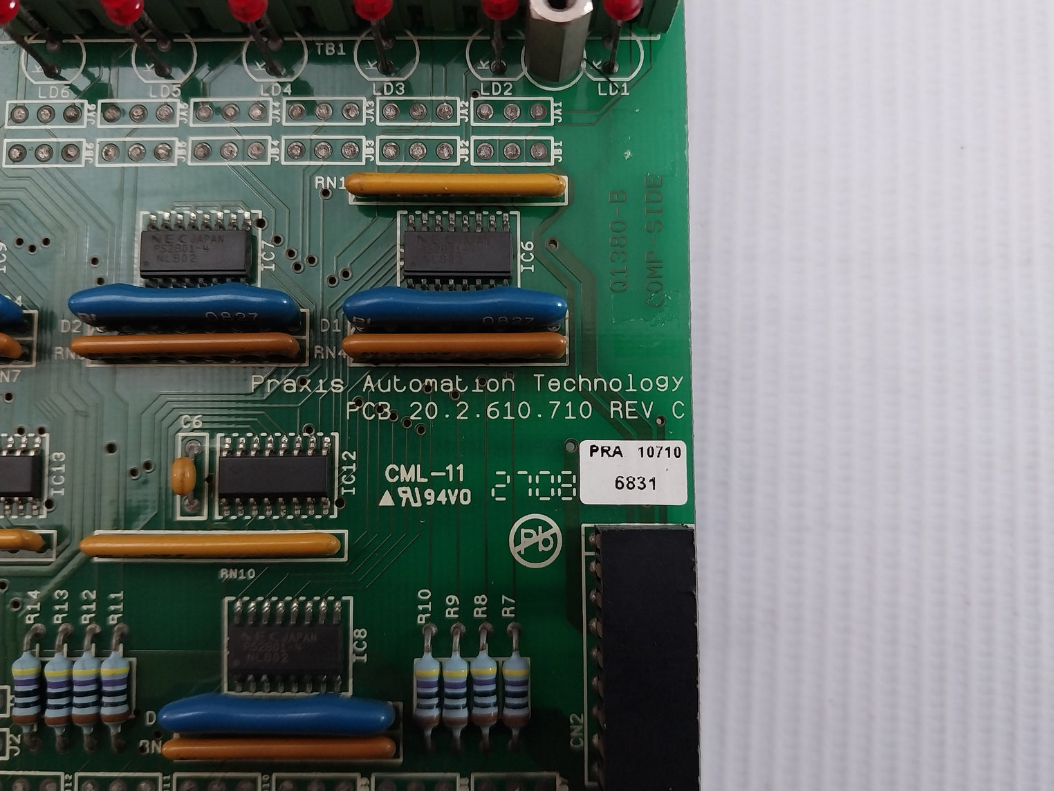 Praxis 98.6.032.702 I/O Module Rev.D