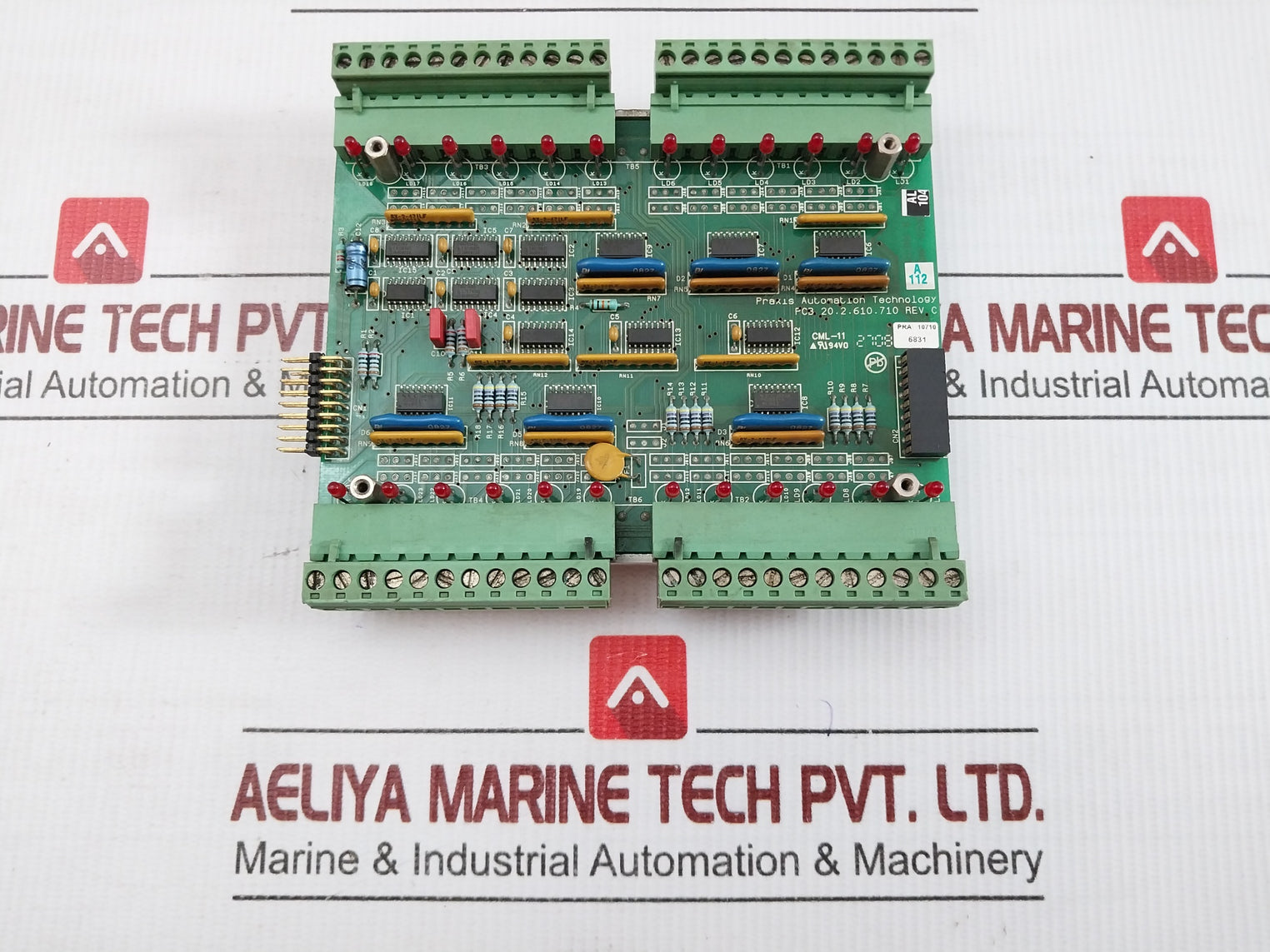 Praxis 98.6.032.702 I/O Module Rev.D