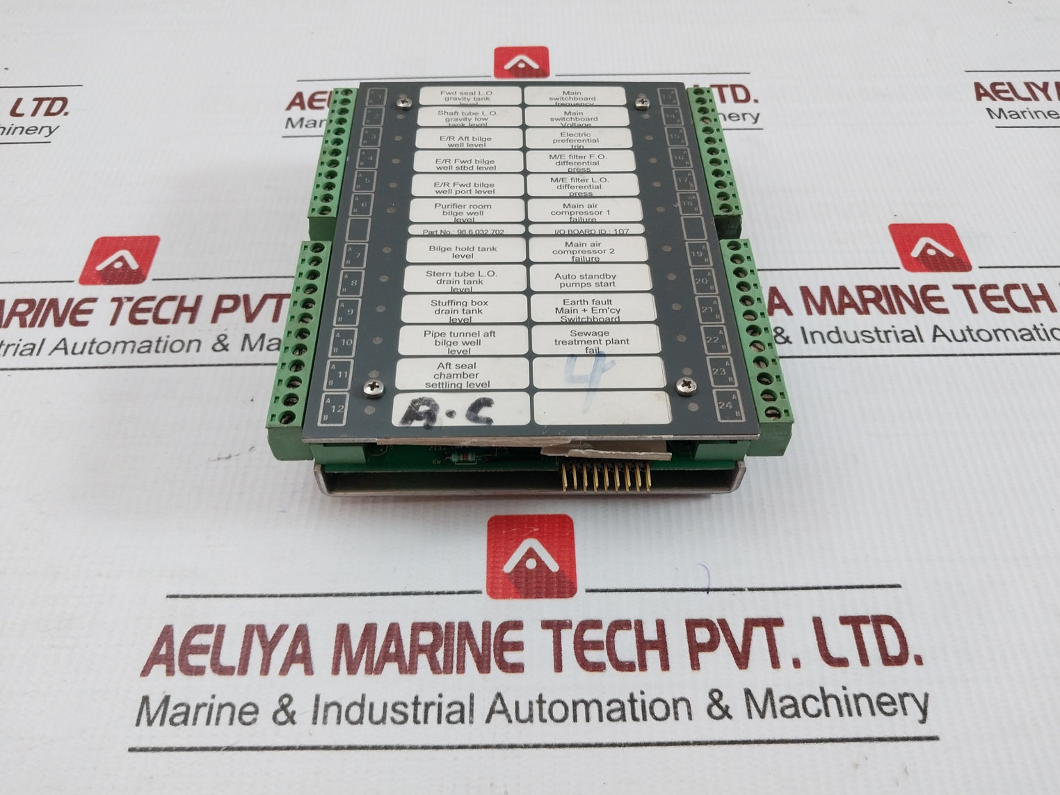 Praxis 98.6.032.702 I/O Module Rev.D