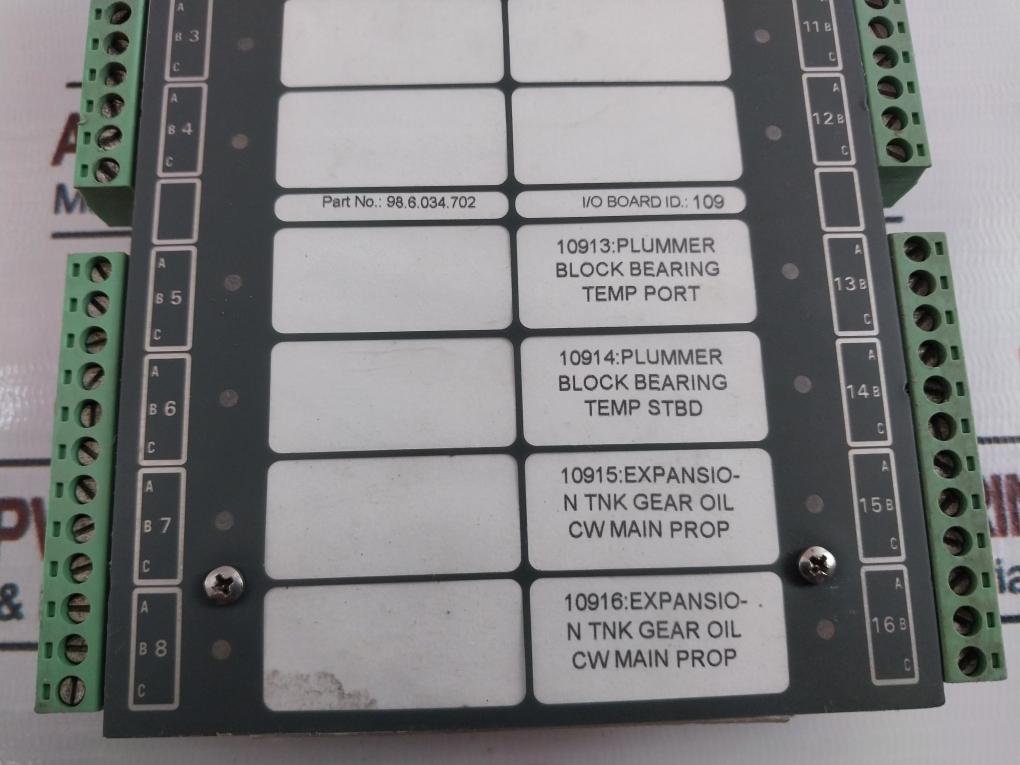 Praxis 98.6.034.702 I/O Board Module