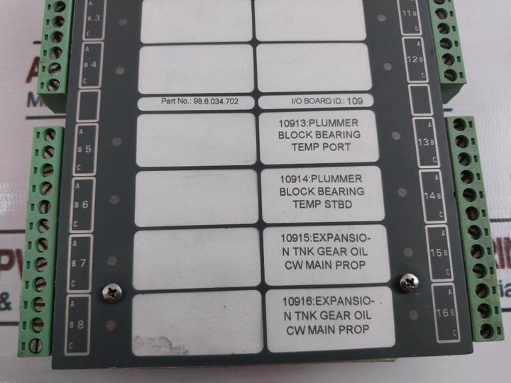 Praxis 98.6.034.702 I/O Board Module