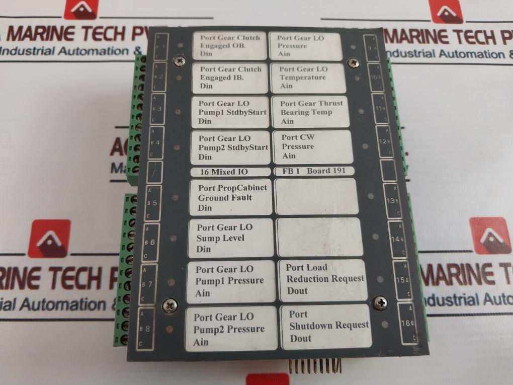 Praxis 98.6.034.703 I/O Board Rev: D