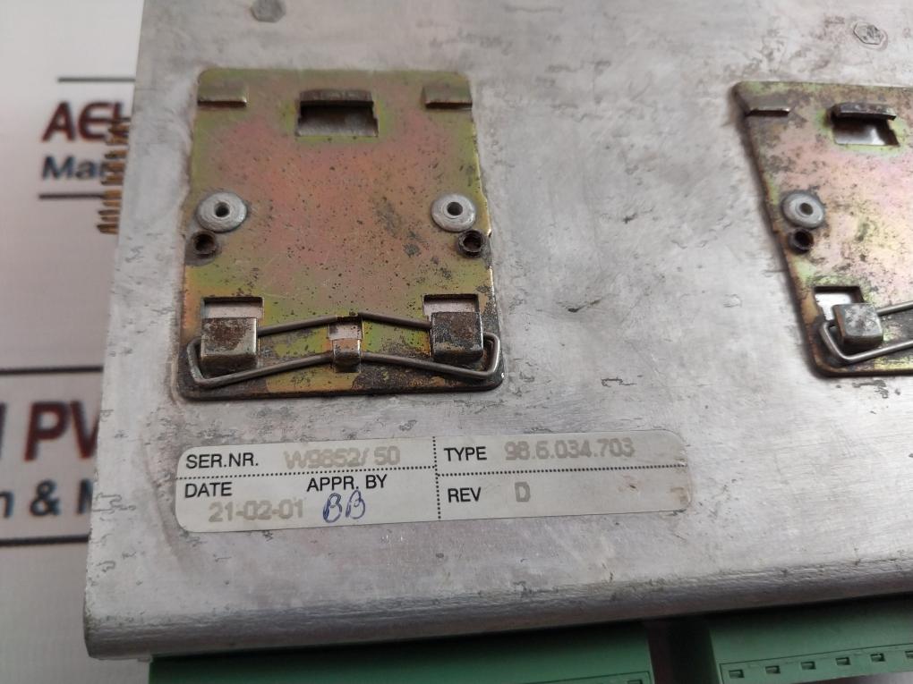 Praxis 98.6.034.703 I/O Board