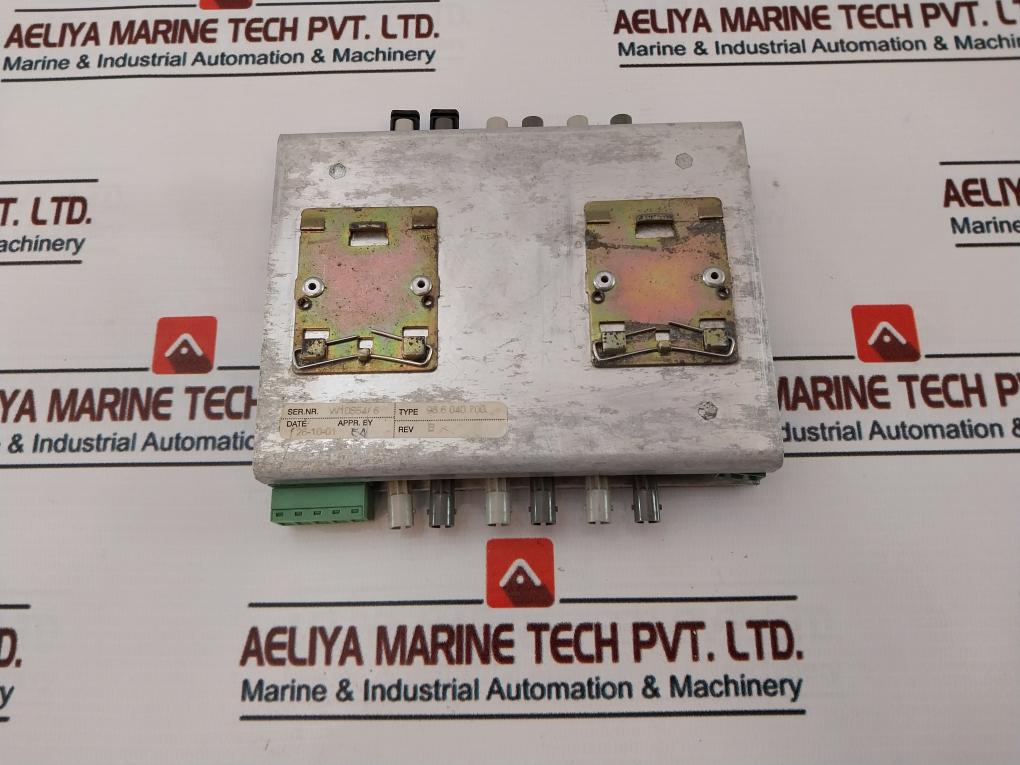 Praxis 98.6.040.700 Fieldbus Fiber Hub 6 Port Rev B