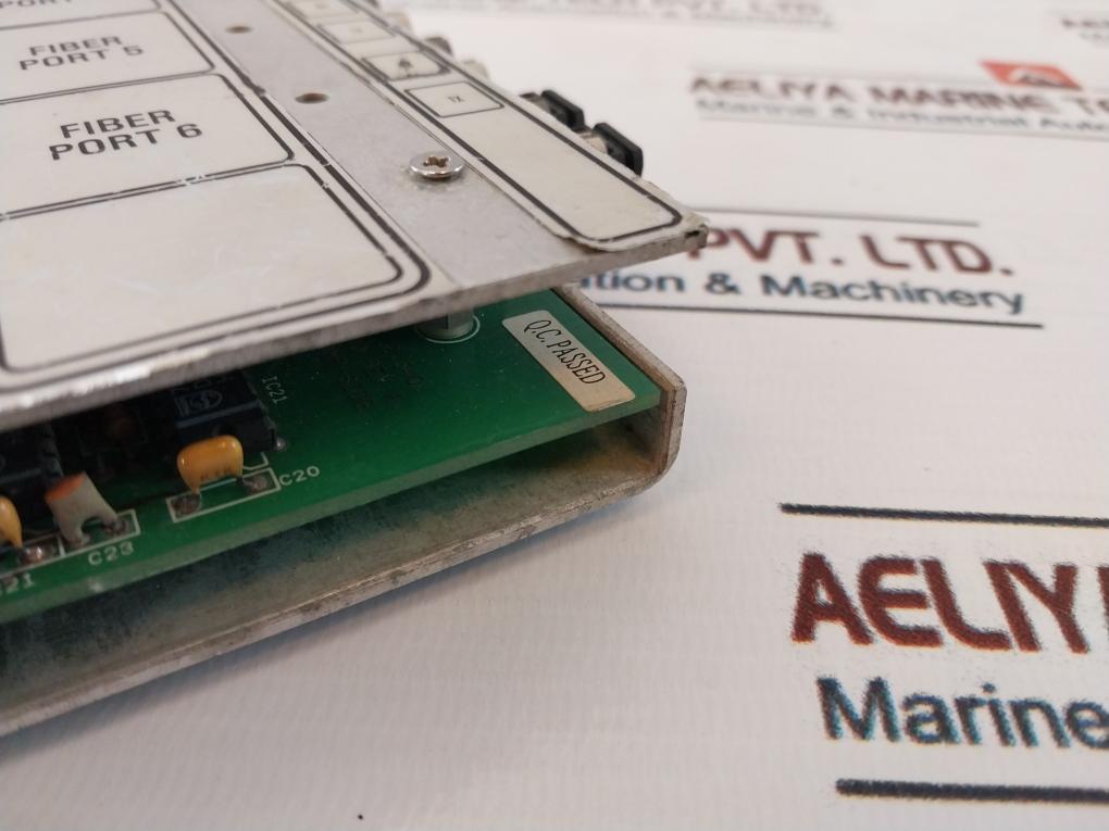 Praxis 98.6.040.700 Fieldbus Fiber Hub 6 Port Rev B