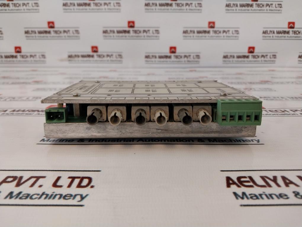 Praxis 98.6.040.700 Fieldbus Fiber Hub 6 Port Rev B