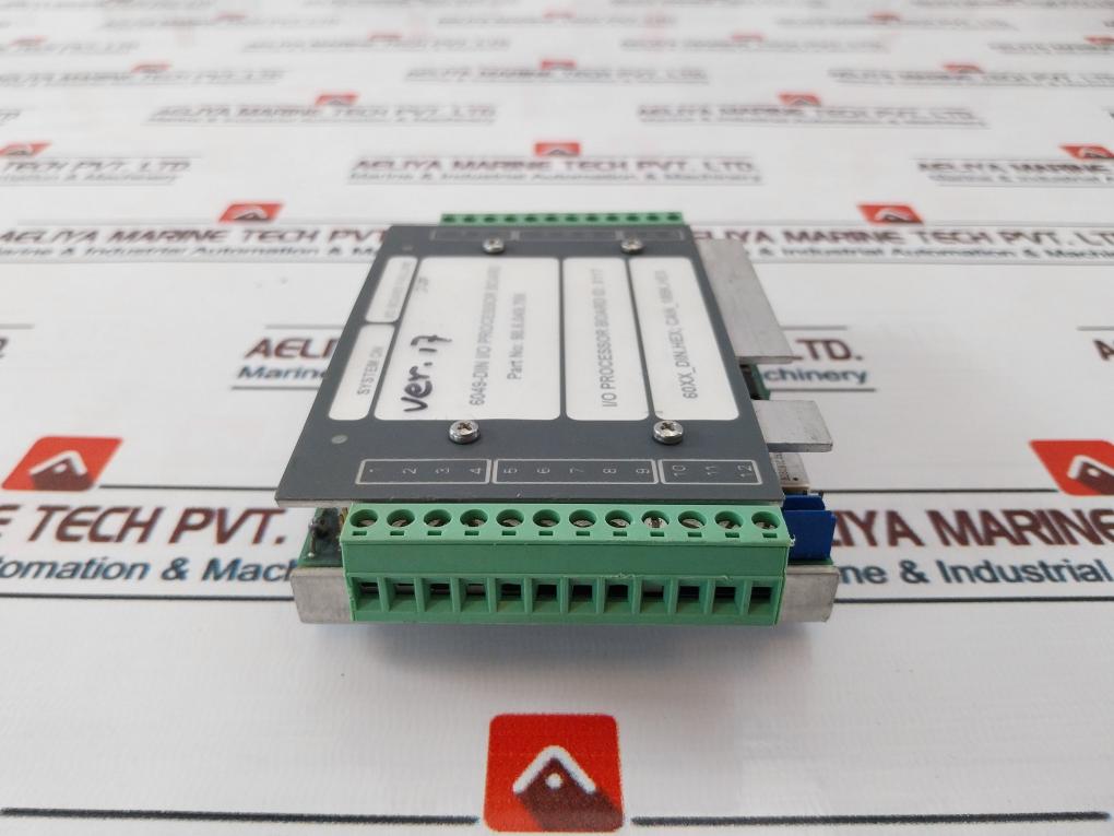 Praxis 98.6.049.706 6049-din I/O Processor Board X117