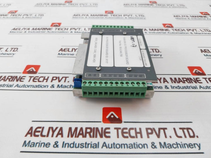Praxis 98.6.049.706 6049-din I/O Processor Board X117