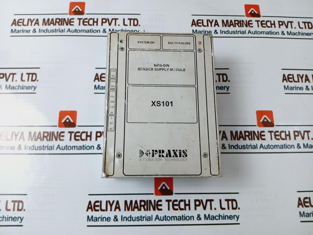 Praxis Automation 6010-din Sensor Supply Module 24V