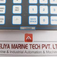 Praxis Automation Operator Interface Panel 98.6.020.600D 24V