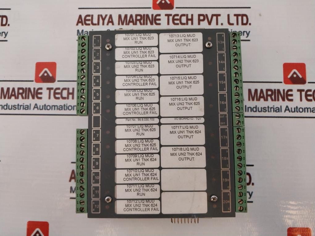 Praxis Automation 98.6.030.702 Din-I/O-Module Rev: EA