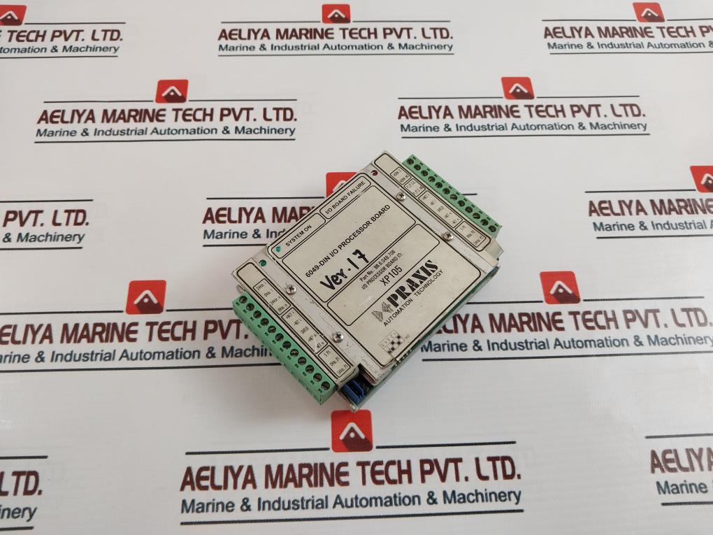 Praxis Automation 98.6.049.706 Din-control Processor Xp105 Rev: F