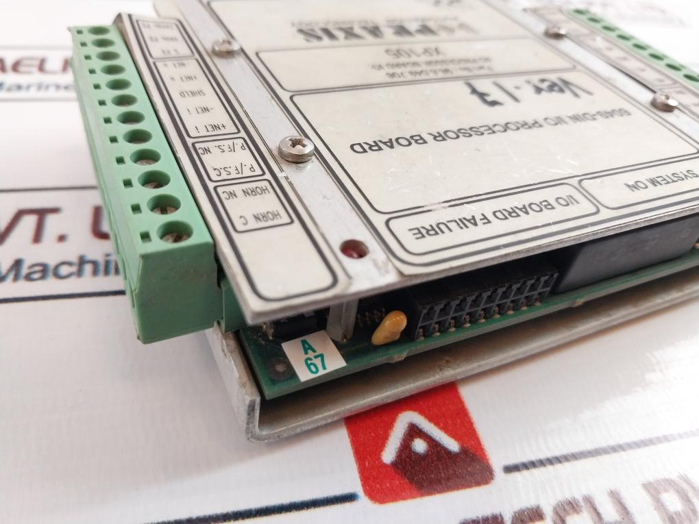 Praxis Automation 98.6.049.706 Din-control Processor Xp105 Rev: F