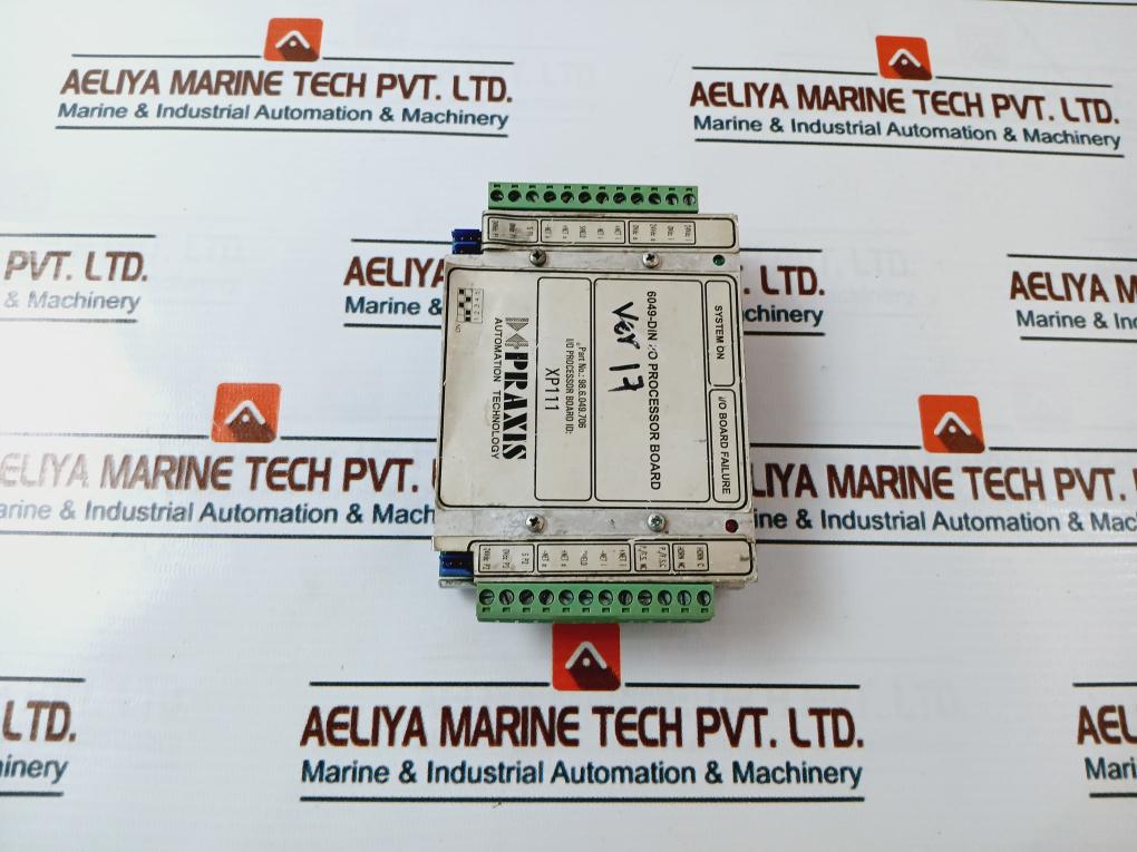 Praxis Automation 98.6.049.706 I/O Processor Board Xp111