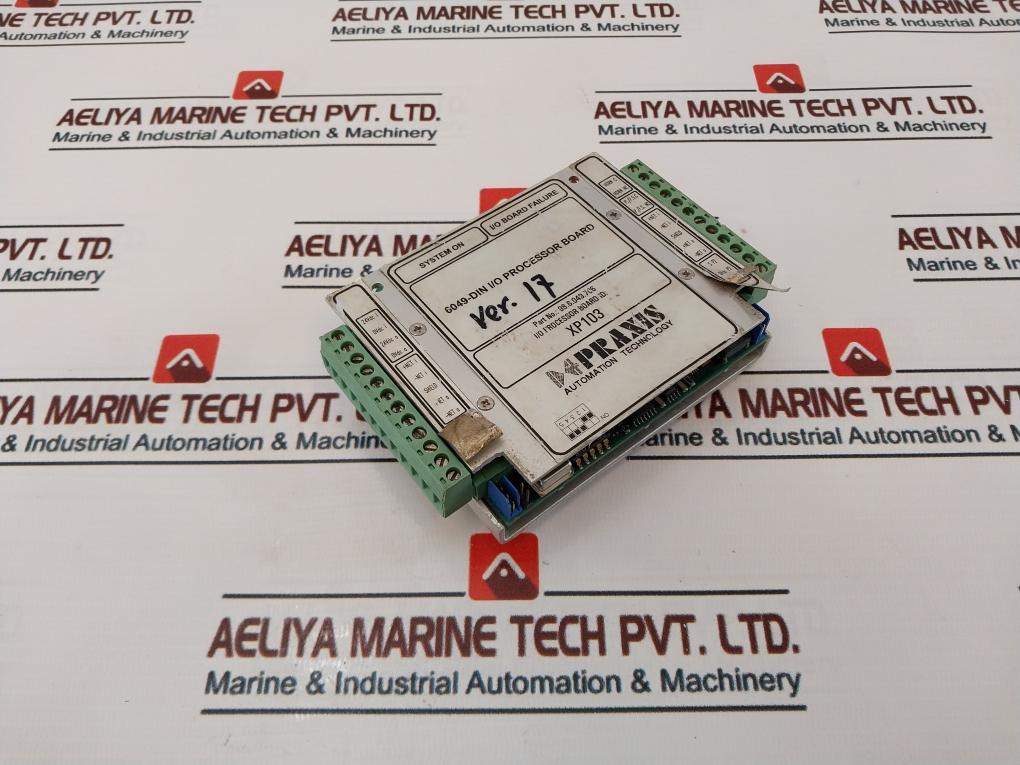 Praxis Automation 98.6.049.706, 6049-din I/O Processor Board Xp103