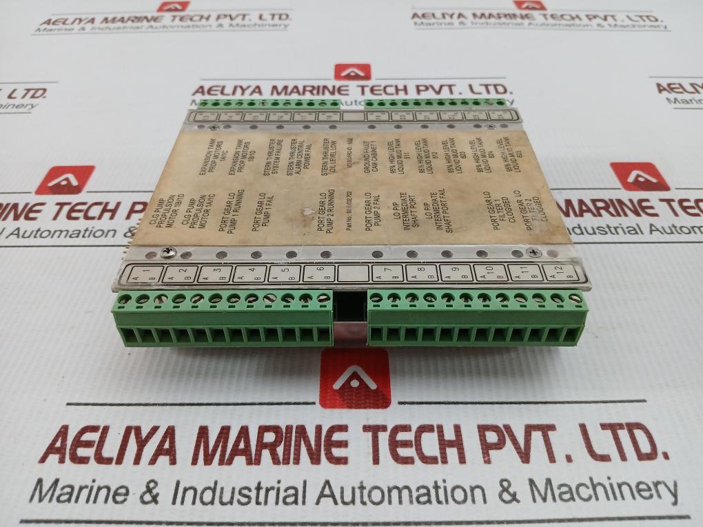 Praxis Automation Rev D Input/Output Control Interface Module 98.6.032.702