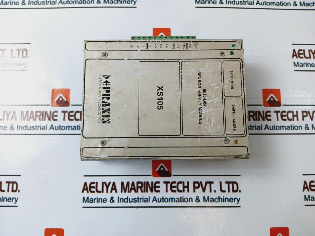 Praxis Automation Xs105 Sensor Supply Module 98.6.010.701, 24V