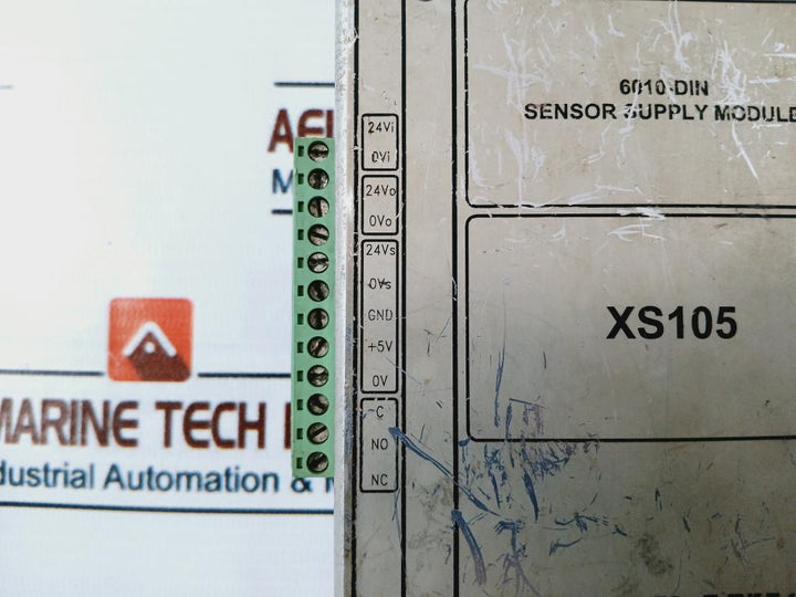 Praxis Automation Xs105 Sensor Supply Module 98.6.010.701, 24V