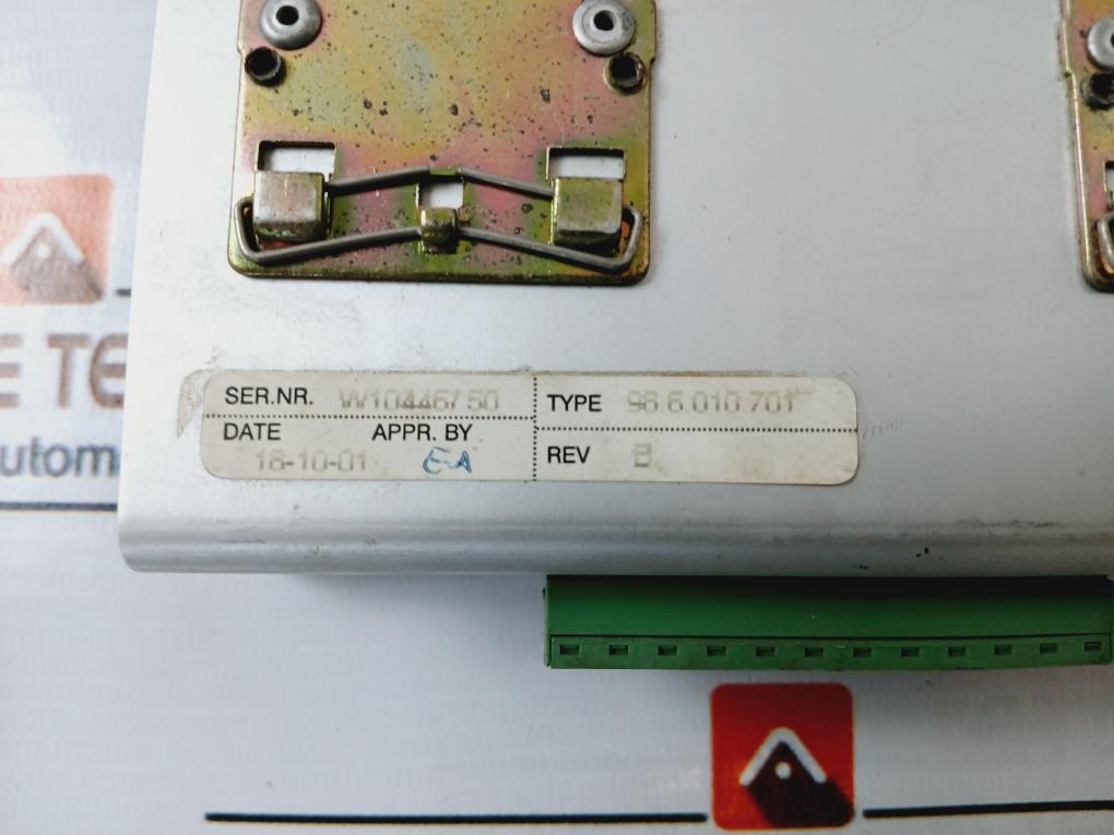 Praxis Automation Xs107 Sensor Supply Module 98.6.010.701