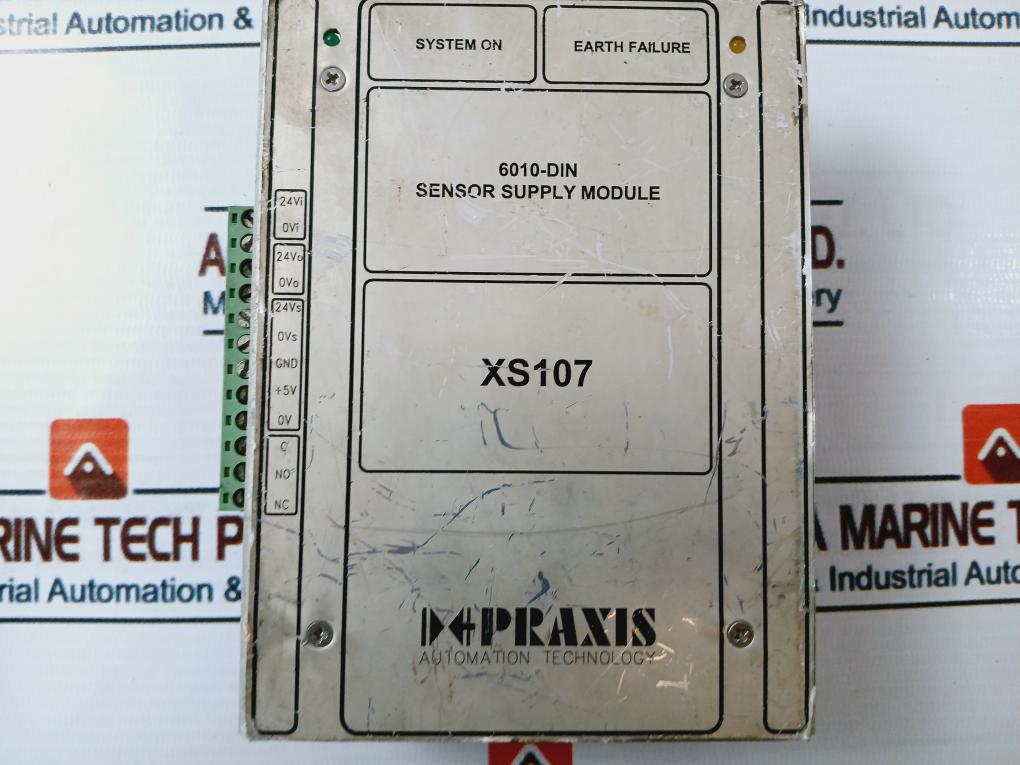 Praxis Automation Xs107 Sensor Supply Module 98.6.010.701