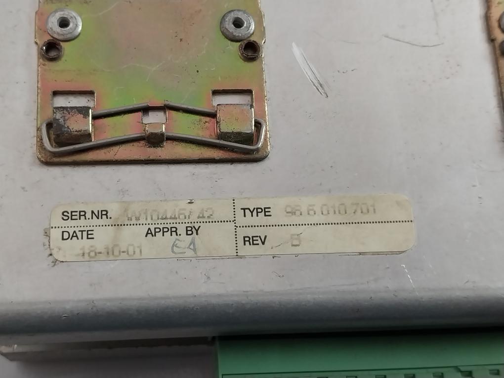 Praxis 98.6.010.701 Sensor Supply Module Rev: D