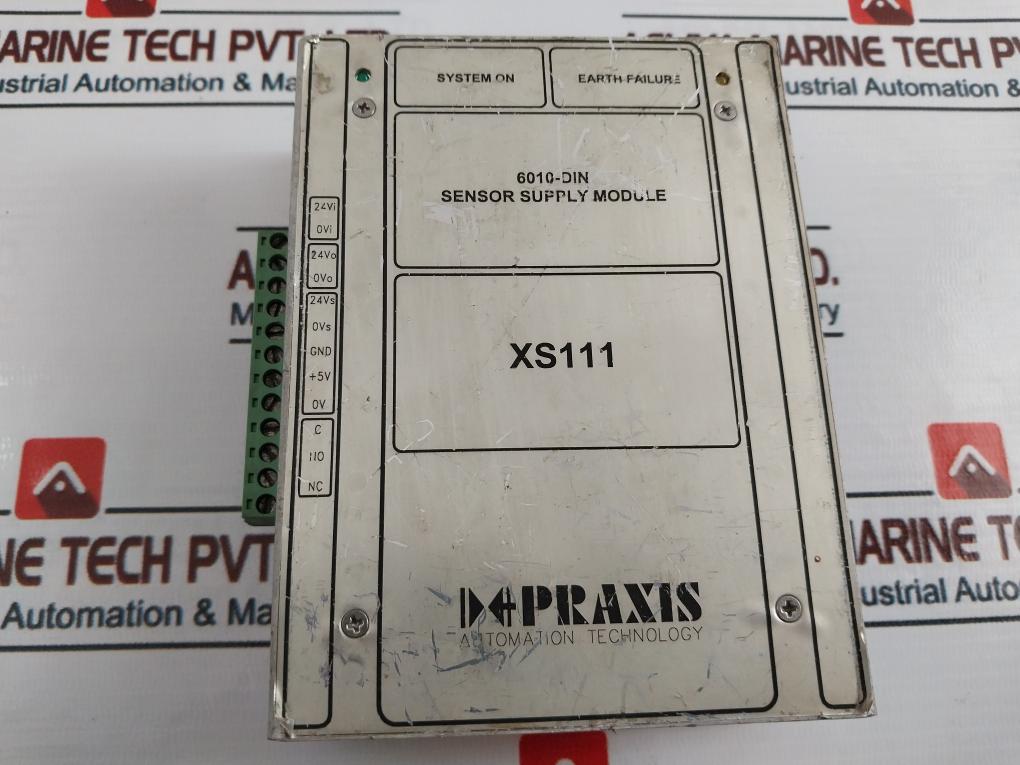 Praxis 98.6.010.701 Sensor Supply Module Rev: D