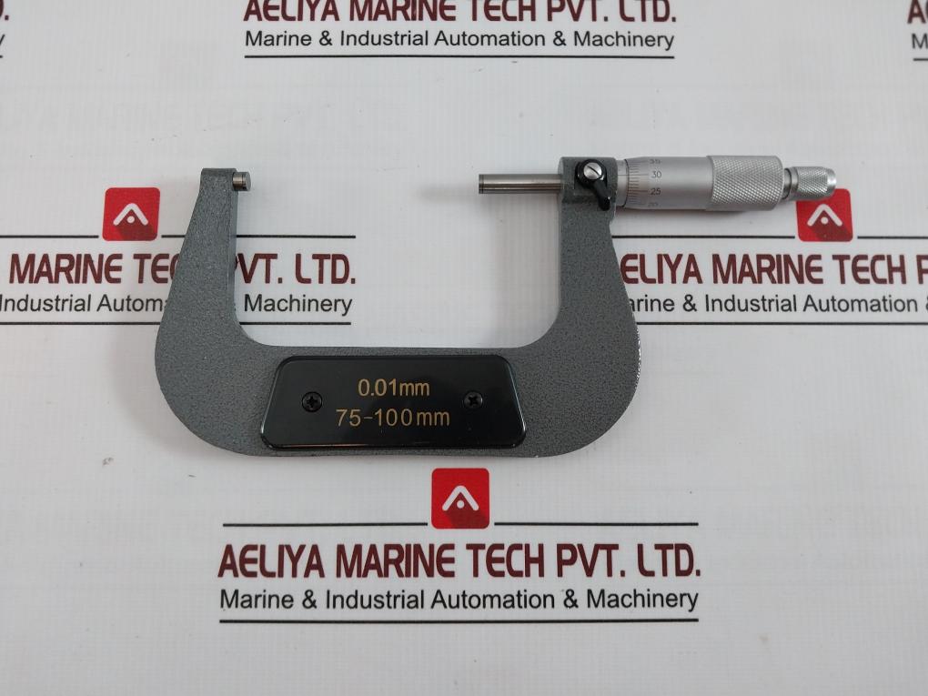 Precision Micrometer Measuring Instrument 75-100X0.01Mm 75Mm