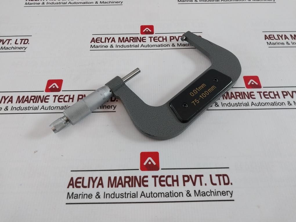 Precision Micrometer Measuring Instrument 75-100X0.01Mm 75Mm
