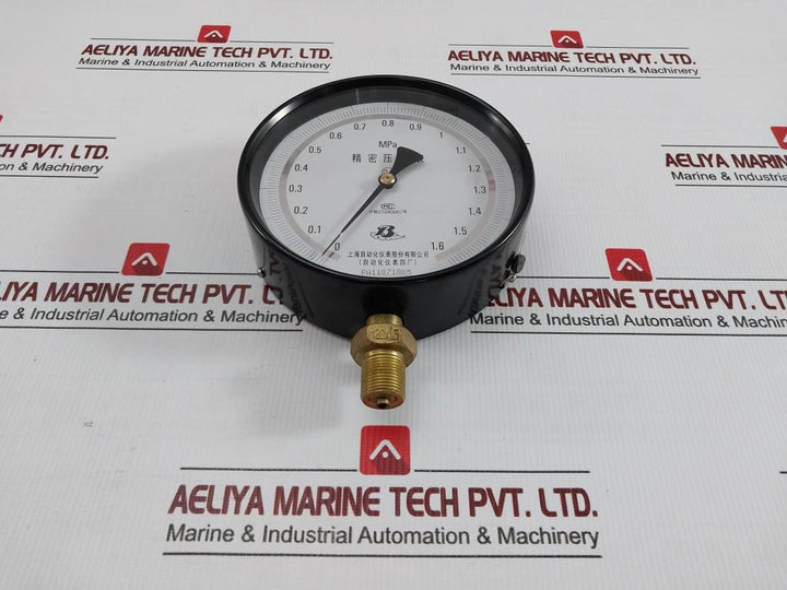 Precision Pressure Gauge Yb-150A B Shanghai 0 To 1.6 Mpa