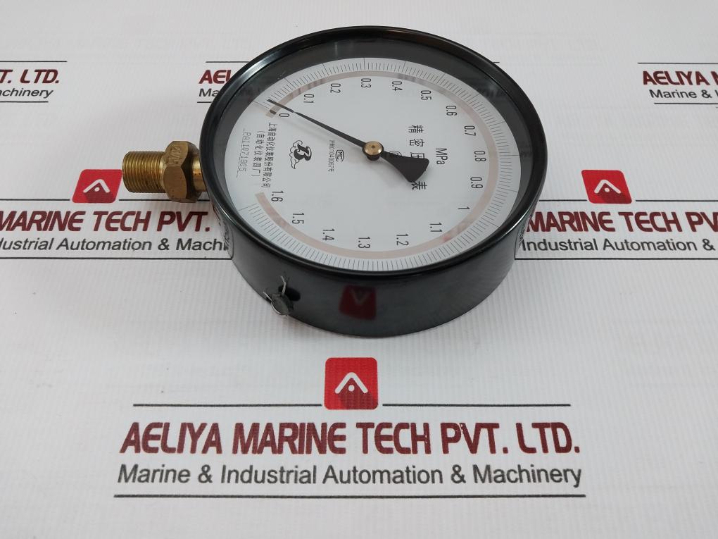 Precision Pressure Gauge Yb-150A B Shanghai 0 To 1.6 Mpa