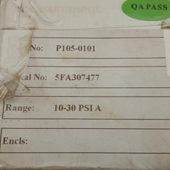 Precision Pressure Sensor P105-0101 Skarpenord 10-30 Psia
