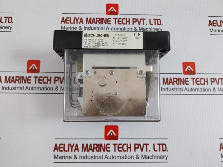 Precision Time Relay Mzu 231 Gz8 Dc 24-26V Schleicher