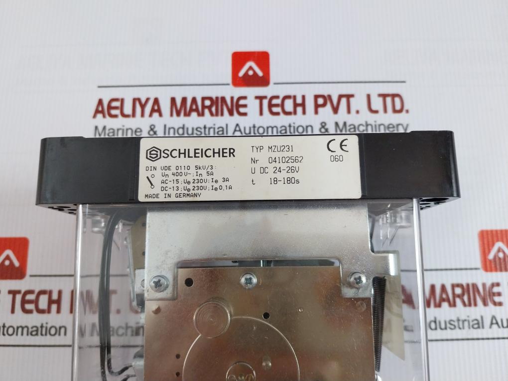 Precision Time Relay Mzu 231 Gz8 Dc 24-26V Schleicher