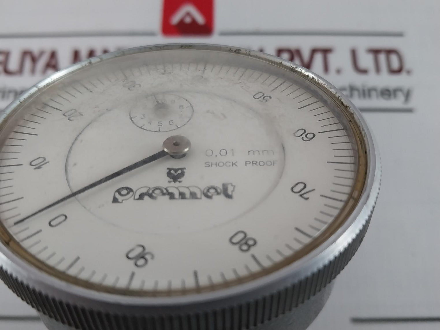 Premet Rpt97 86 Dial Gauge Precision Tool Mdaq-10/1 Rp T 97 86 0,01Mm