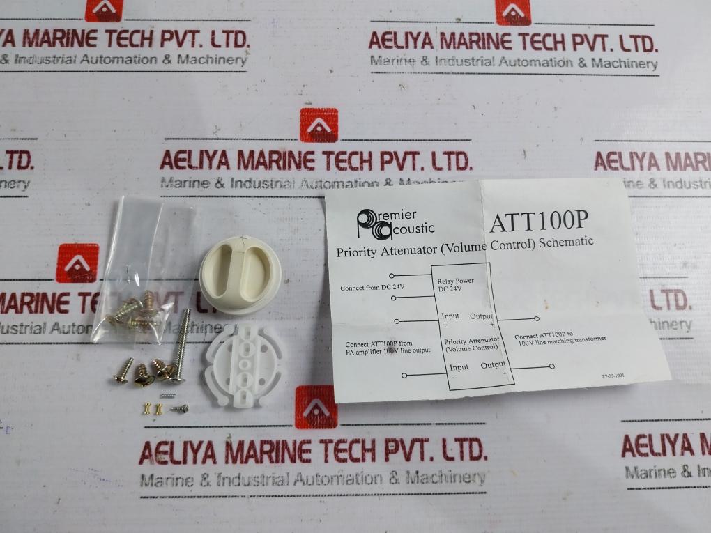 Premier Acoustic Att100p Priority Attenuator Dc24v