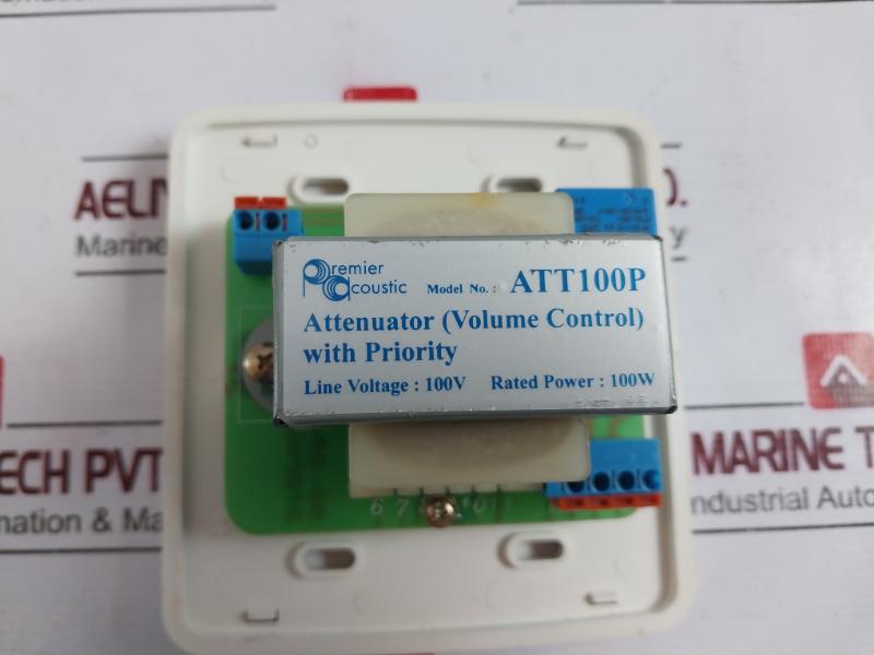 Premier Acoustic Att100p Priority Attenuator Volume Control, 4060898rsc