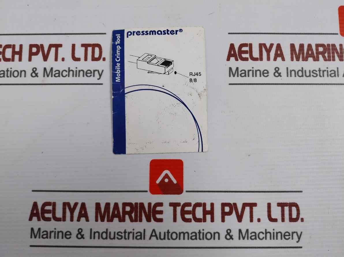 Pressmaster 492-9725 Mobile Crimp Tool