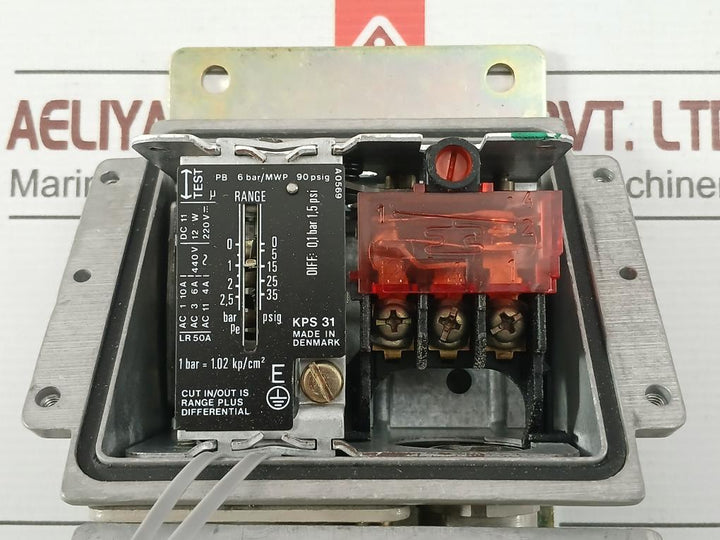 Pressure-Switch-440V-0-2-5Bar-12W-1-02Kp-Cm2-Danfoss-KPS-31-210269-10