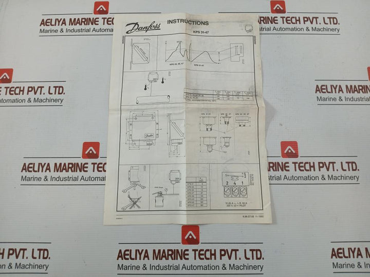Pressure-Switch-440V-0-2-5Bar-12W-1-02Kp-Cm2-Danfoss-KPS-31-210269-2