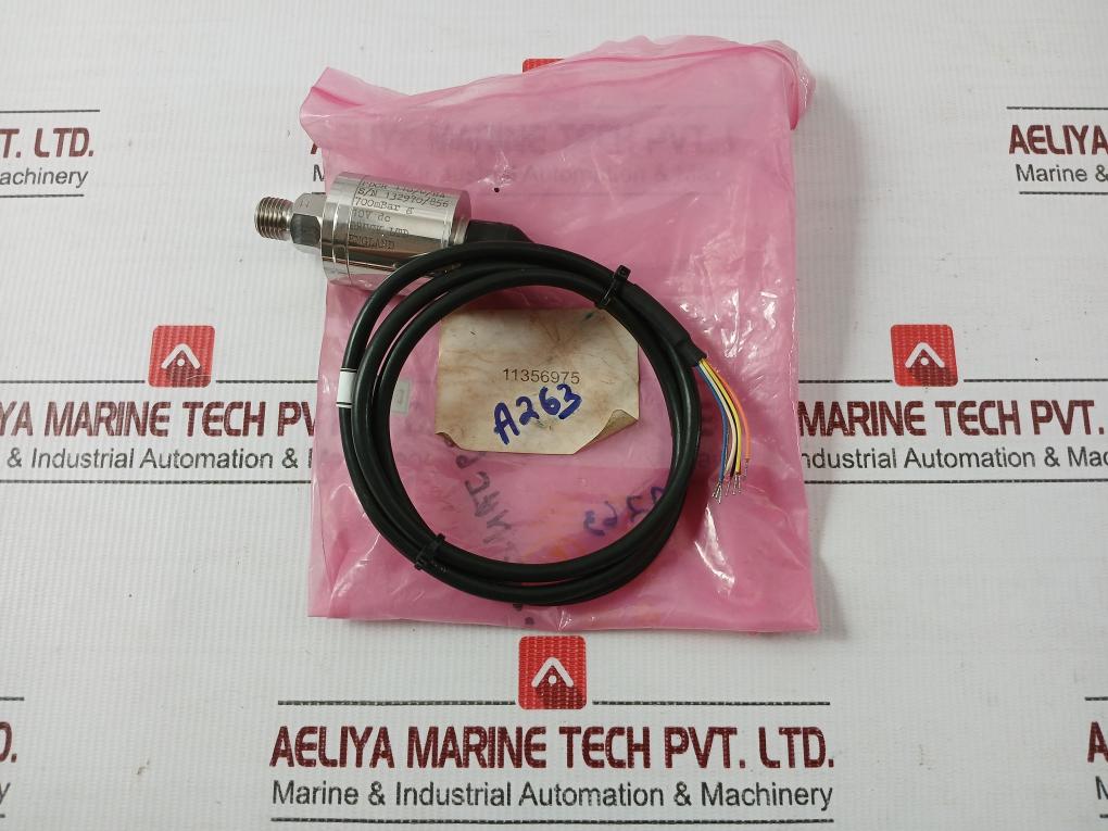 Pressure Transducer Druck 700Mbarg 10Vdc Cable Length - 1 Meter Pdcr 110/W/Ha