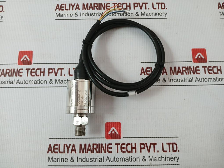 Pressure Transducer Druck 700Mbarg 10Vdc Cable Length - 1 Meter Pdcr 110/W/Ha