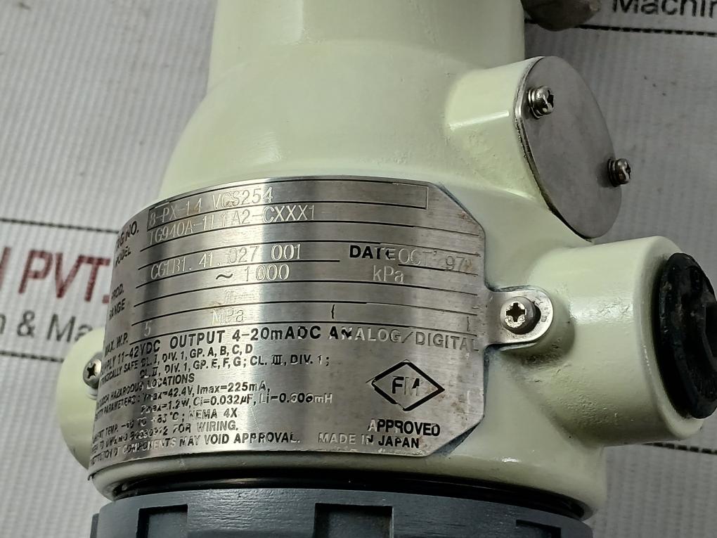 Pressure-Transmitter-0-1000-Kpa-Yamatake-honeywell-Jtg940A-1E1A2-cxxx1-t1-209057-14