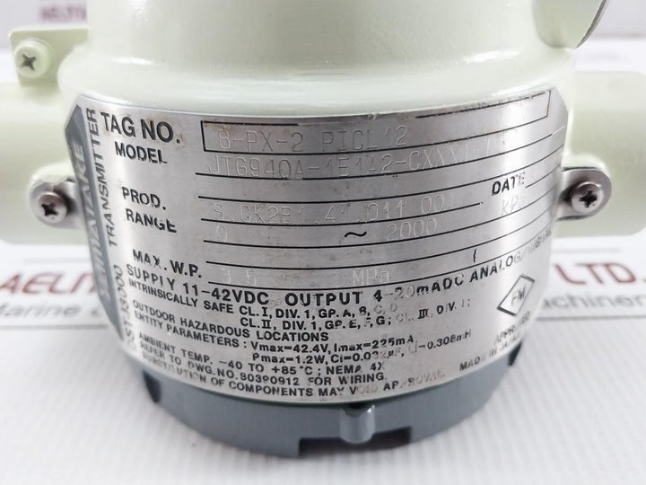 Pressure-Transmitter-0-2000-Kpa-11-42Vdc-Yamatake-JTG940A-1E1A2-CXXX1-T1-209853-12