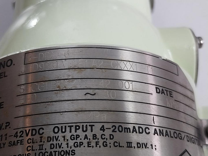 Pressure-Transmitter-10-To-30Kpa-Yamatake-honeywell-Jtd920A-1E1A2-cxxx1-t1-208940-13